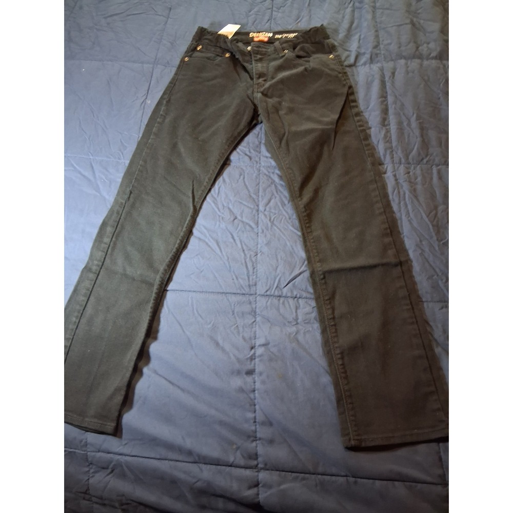 DENIZEN Levi's 216 Skinny Fit Jeans‎ Women's Size 16 Regular Black Wash Mid Rise